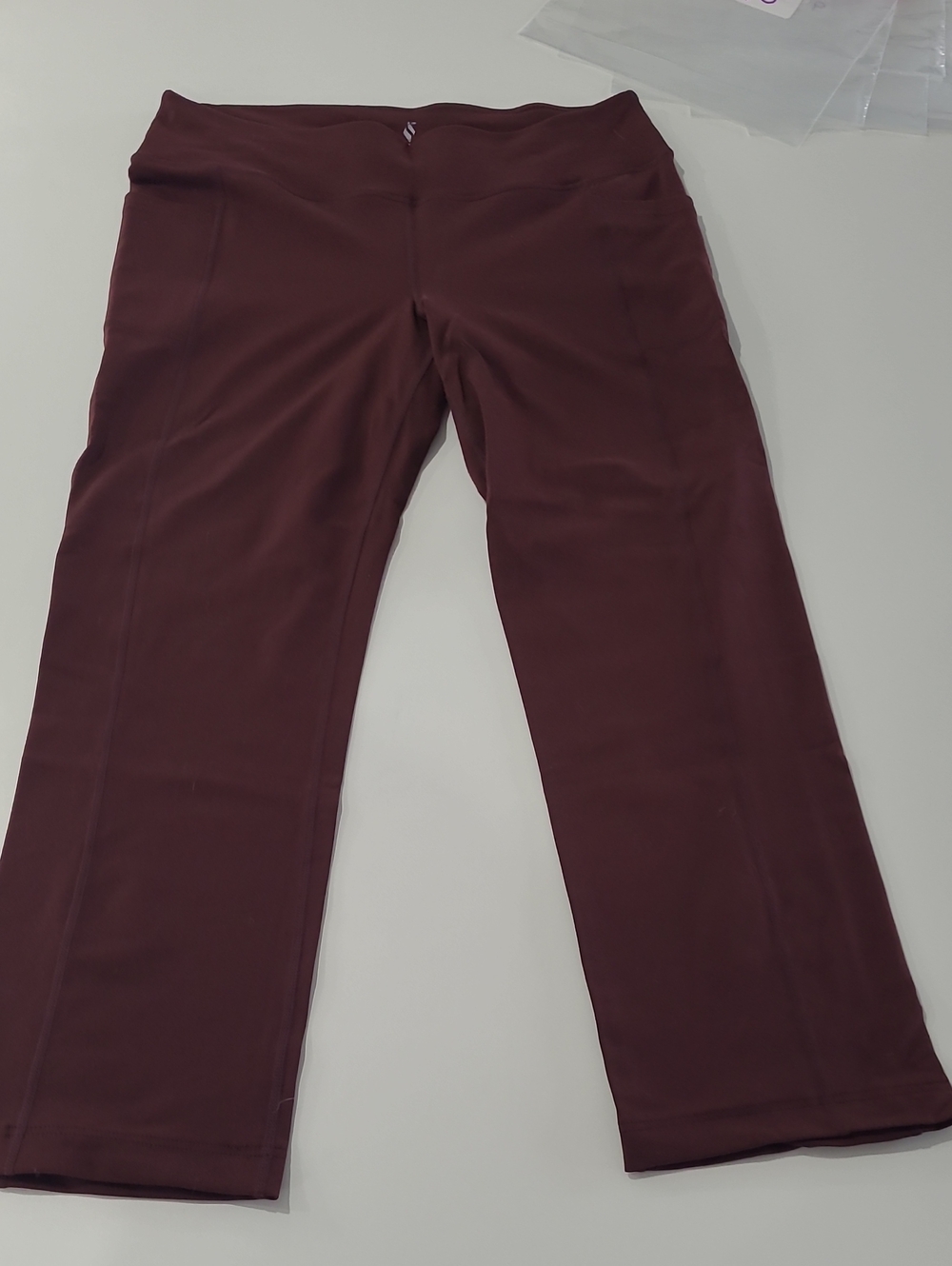 Skechers Women's Maroon Track Flare Joggers